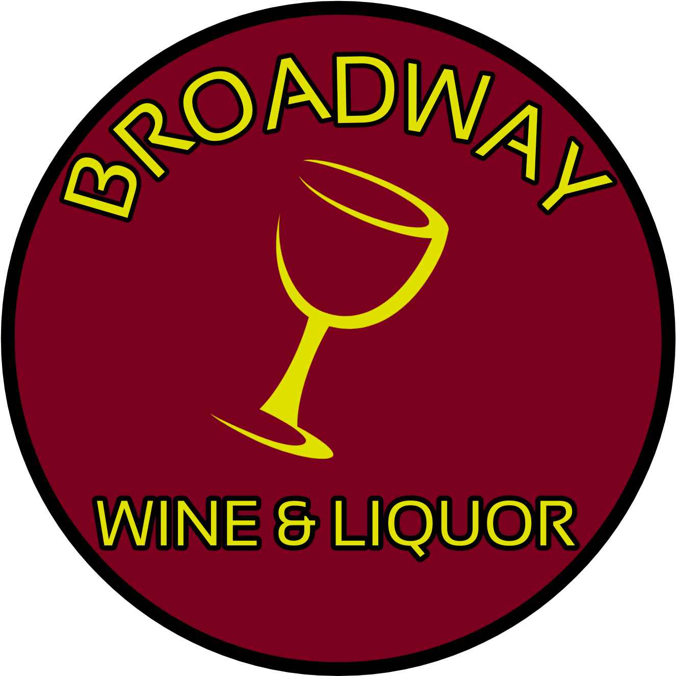 Broadway Wine And Liquor - Wine (1440x1354), Png Download