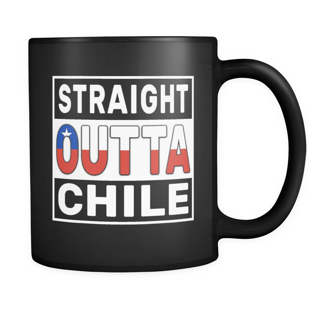 Straight Outta Chile - Mug (1024x1024), Png Download