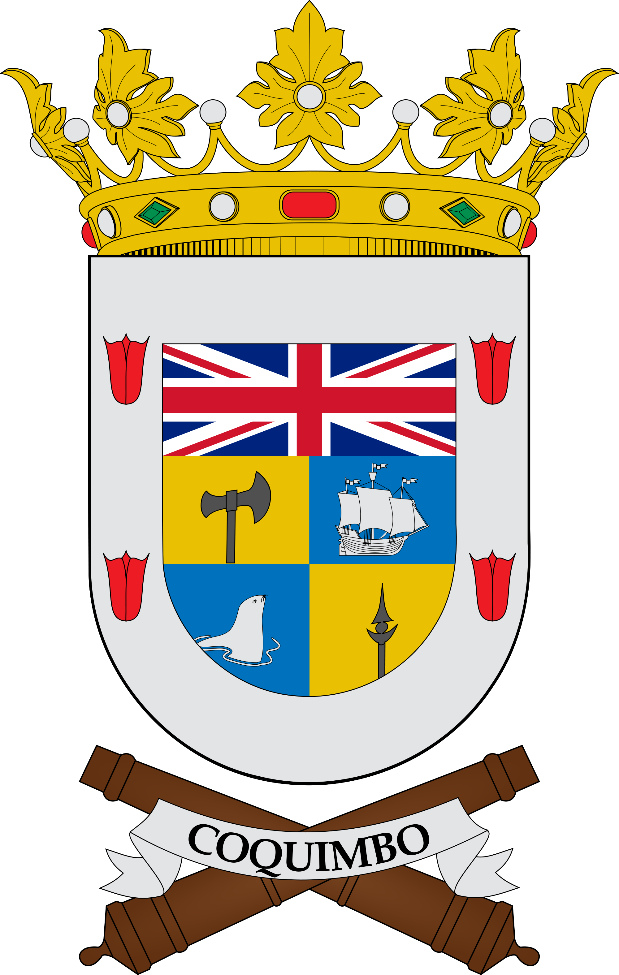 Coquimbo - Coat Of Arms Jerseys (2000x3151), Png Download