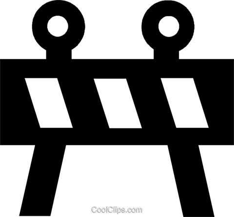 Barricade Royalty Free Vector Clip Art Illustration - Circle (480x446), Png Download