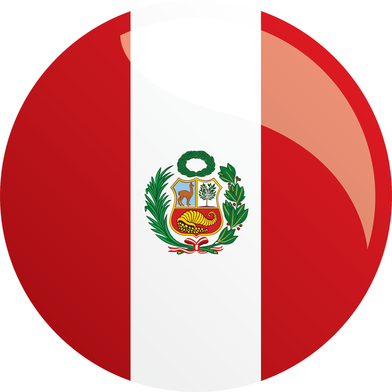 Peru Threshold Program - Peruvian Flag Rectangle Sticker (800x800), Png Download