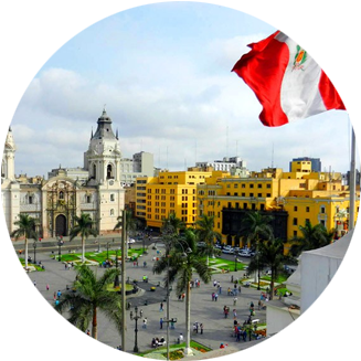 Perú - Plaza Mayor, Lima (352x350), Png Download