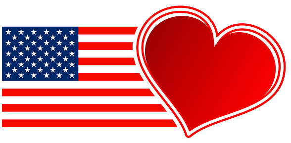 Banner Flag United States Plate Frame Stat - American Flag (680x340), Png Download