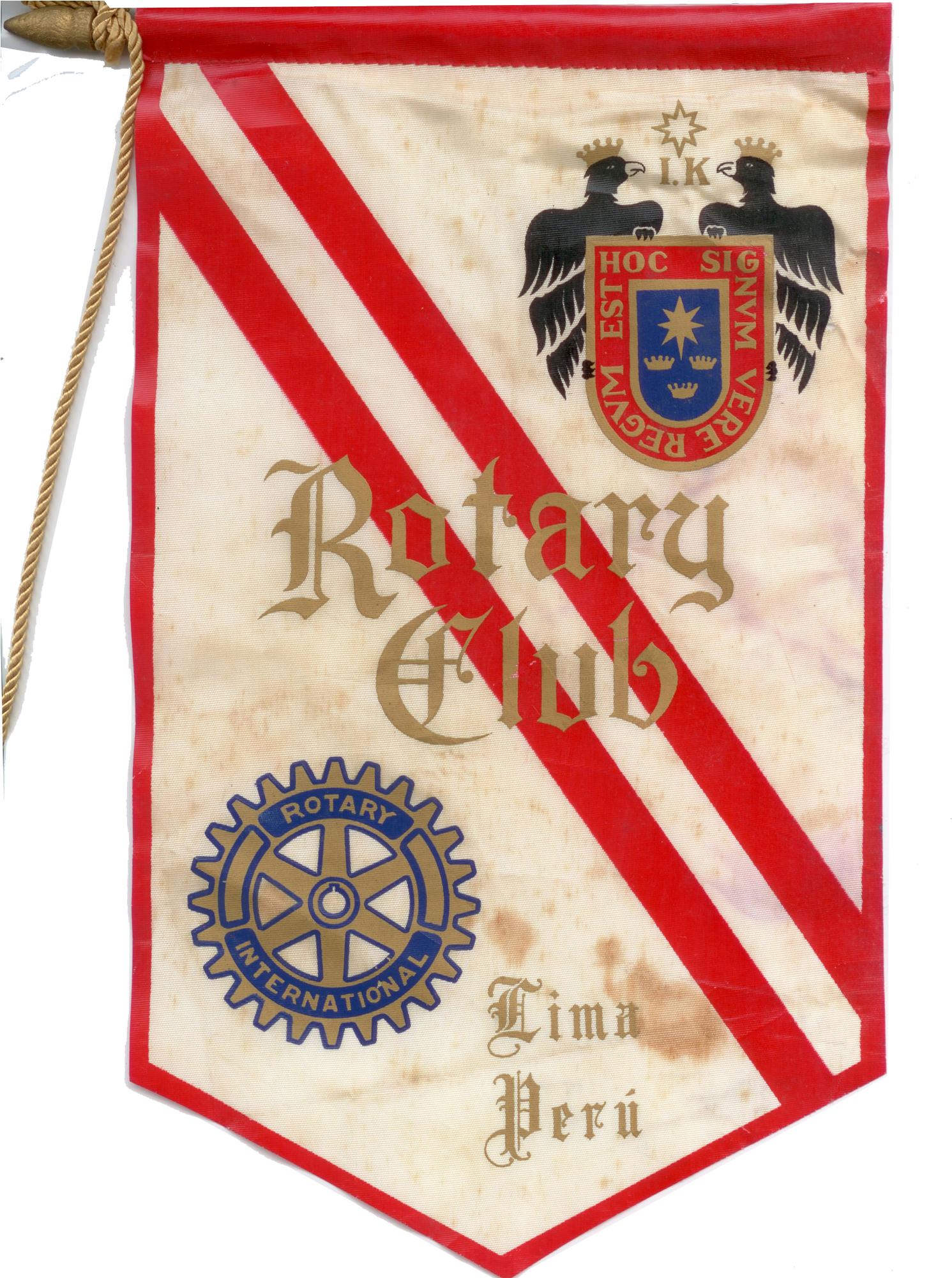 Lima Peru Swan Banners - Rotary International (1510x2000), Png Download
