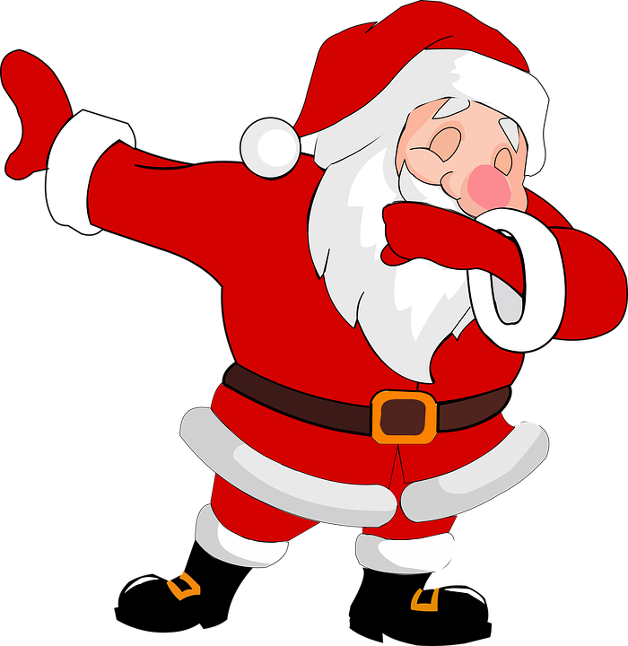 143kib, 700x720, Santa Claus 3062838 960 720 - Dabbing Santa (700x720), Png Download
