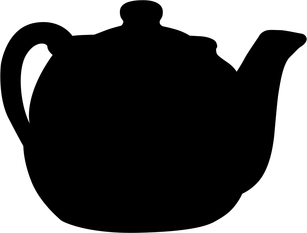 Teapot - - Icon (982x746), Png Download