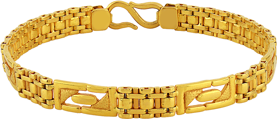 Buy Orra Gold Bracelet - Gold Braslate For Boy (1200x1000), Png Download