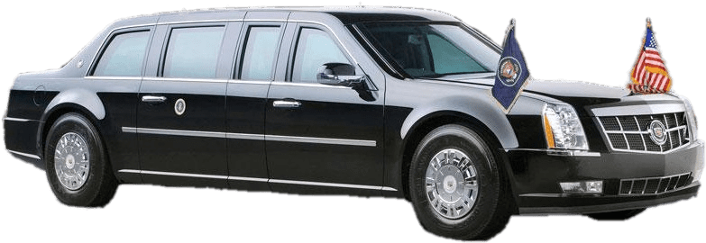 Download - Presidential State Car (876x493), Png Download