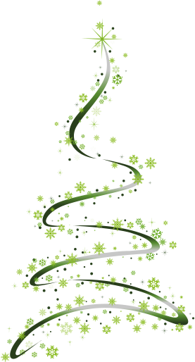 Christmas Tree Graphic - Modern Christmas Tree Png (277x514), Png Download