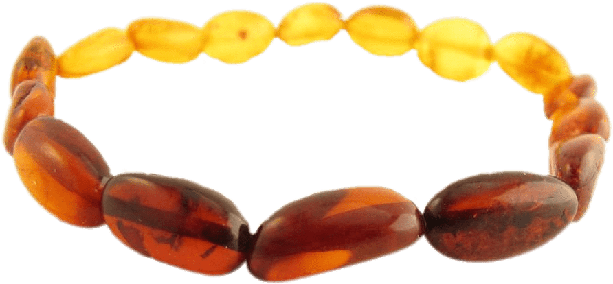 Amber Beads Bracelet - Amber (1000x1000), Png Download