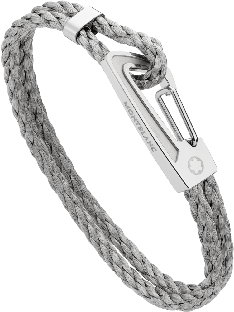 Mont Blanc Silver Bracelet (1000x1000), Png Download