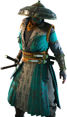 1 / - Aramusha For Honor Png (454x407), Png Download