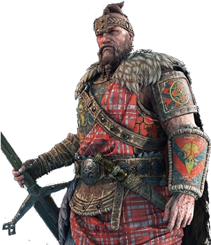 Highlanderportrait-0 - Highlander For Honor Face (335x359), Png Download