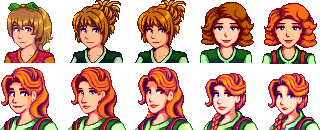Leah Timeline - Stardew Valley Leah Art (668x274), Png Download