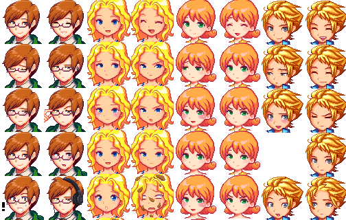 I'm Not Sure How This One Slips Under The Radar Of - Stardew Valley Chibi Portraits (504x320), Png Download