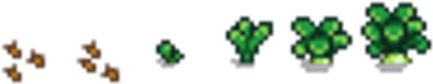 Bok Choy G - Stardew Valley Bok Choy (880x195), Png Download