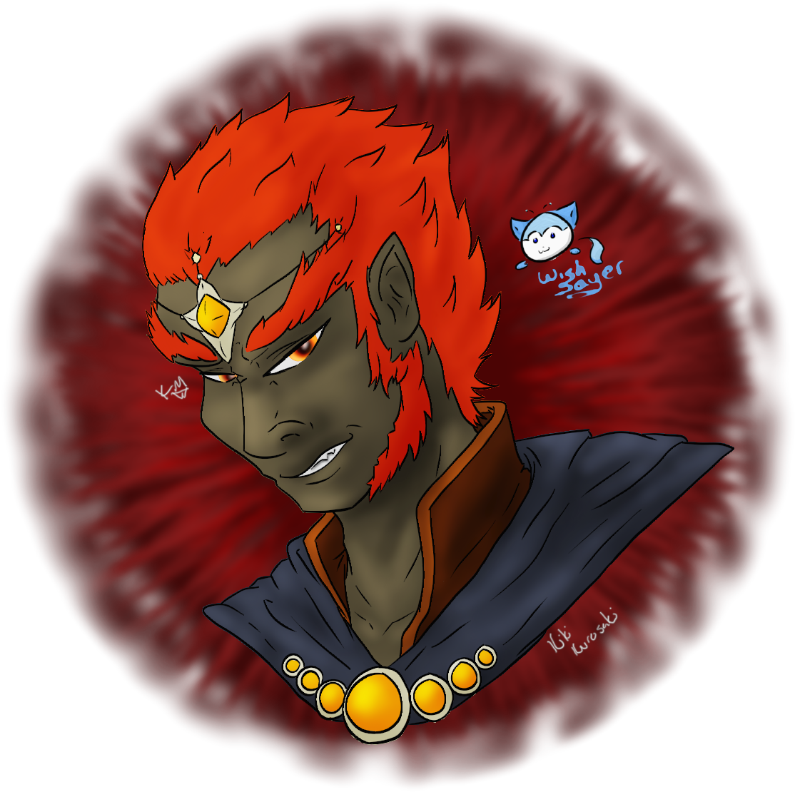 My Version Of Ganondorf - Anime (1300x1300), Png Download