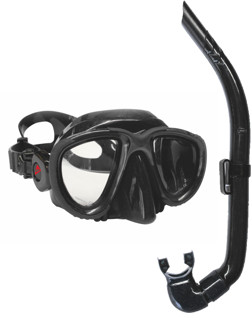 Chameleon Mask And Snorkel Set - Ocean Hunter Chameleon Mask (852x1060), Png Download