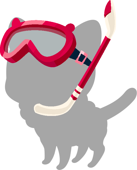 Otterstar Snorkel Spirit Part - Snorkeling (562x698), Png Download