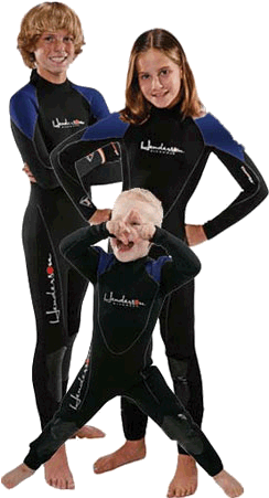 Henderson Thermoprene Junior Blue Wetsuit (500x500), Png Download