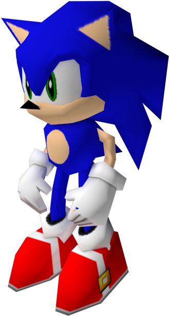Download Zip Archive - Sonic Shuffle Sonic Model (750x650), Png Download