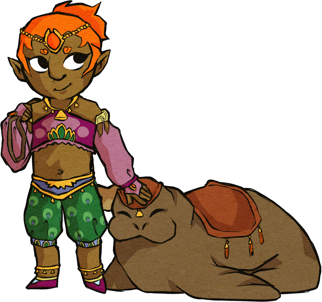 Child Ganondorf Ww By Terranorted On Deviantart - Comics (1024x962), Png Download