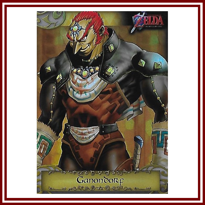 G5 Ganondorf Inglés - Legend Of Zelda: Ocarina Of Time Pint Glass 4-pack (697x697), Png Download