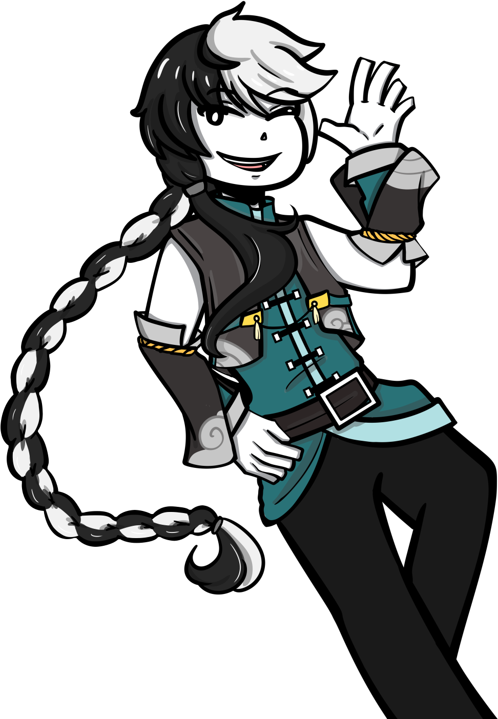 Here Ya Go Buddy, Heres A Cute Drummer Boy - Cartoon (1200x1500), Png Download