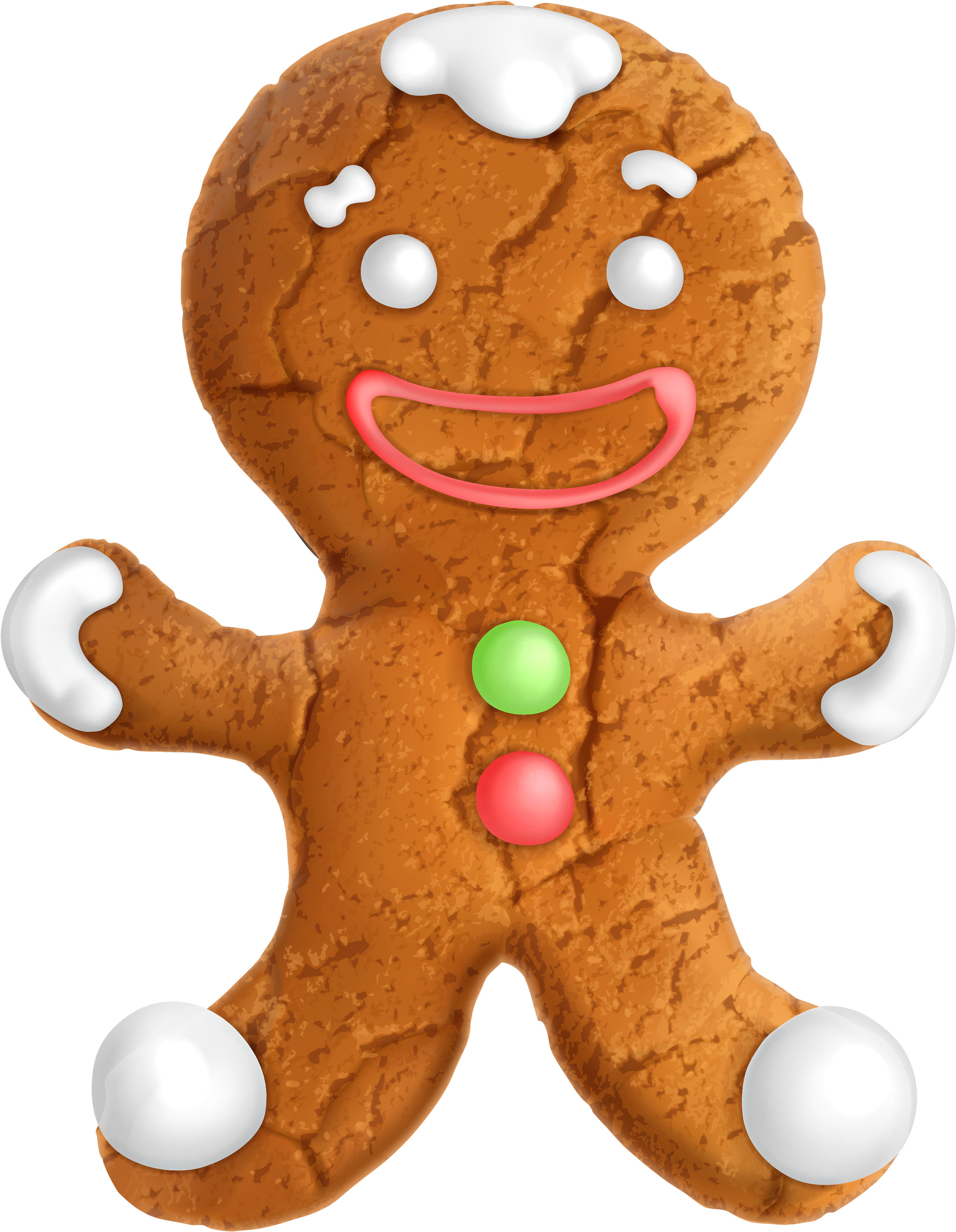 Gingerbread Png (3084x4000), Png Download