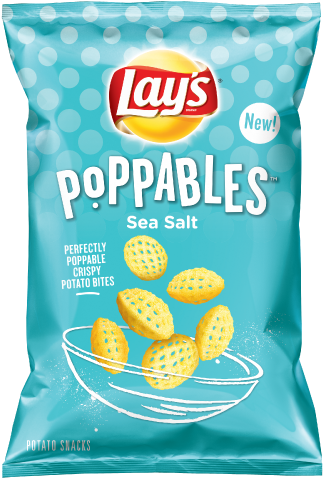 Lays White Cheddar Poppables (334x483), Png Download