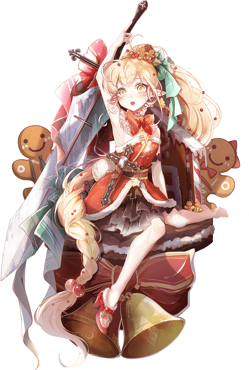 Ascended-gingerbread - 食 之 契約 薑 餅 (1002x1334), Png Download