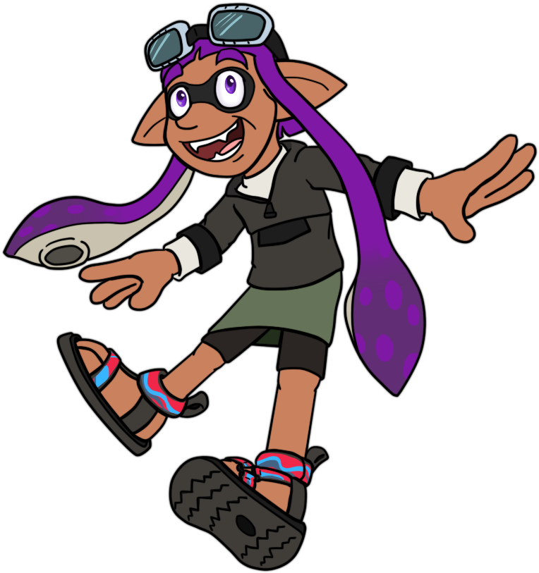 Splatoon - Inkling May - Splatoon (801x862), Png Download