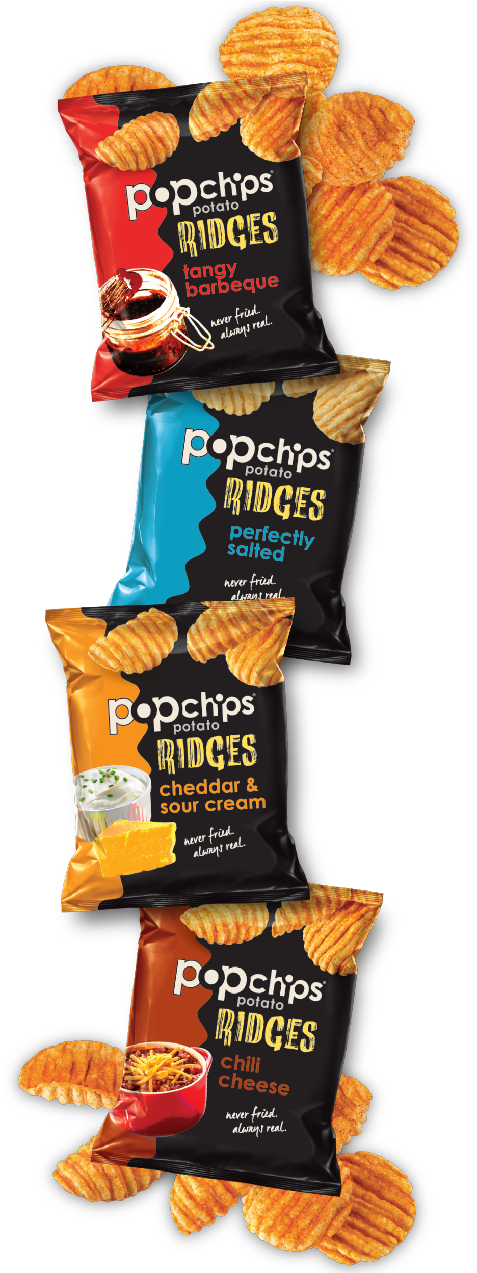About Us R - Popchips Popchips Variety Pack 24 Ct Pack (1587x2495), Png Download