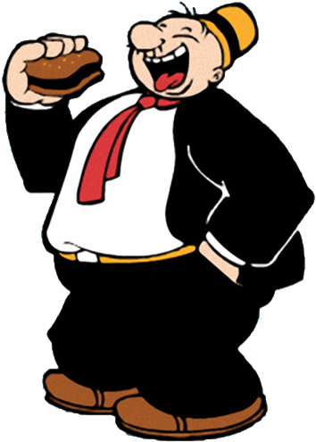 "i'll Gladly Pay You Tuesday For A Hamburger Today" - J Wellington Wimpy (356x502), Png Download