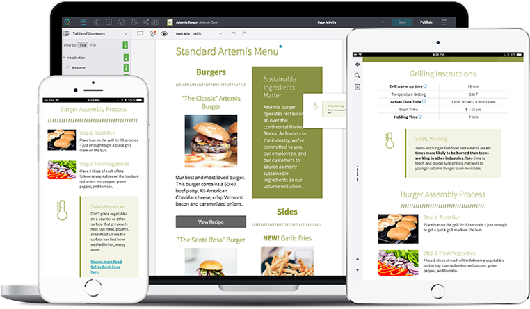 Inkling Knowledge Is A Mobile Enablement Platform For - Website (840x483), Png Download
