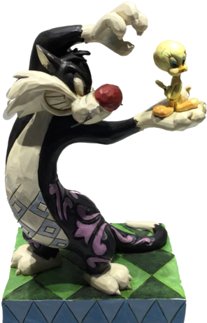 Sylvester And Tweety - Sylvester (299x480), Png Download