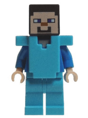 Lego Minecraft Minifigure - Lego Minifigure (400x400), Png Download