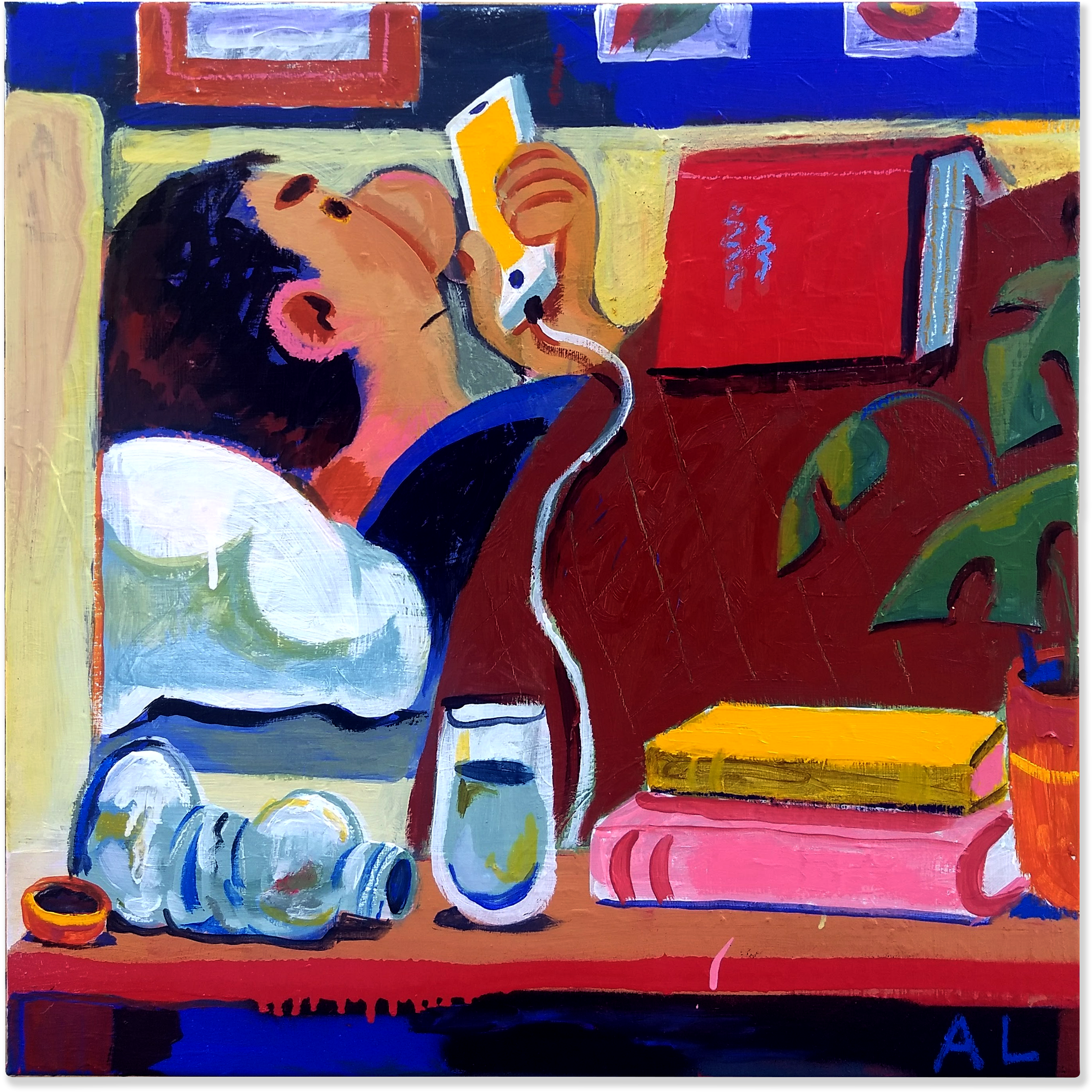 Tslamp/coffee Table - Painting (2800x2800), Png Download