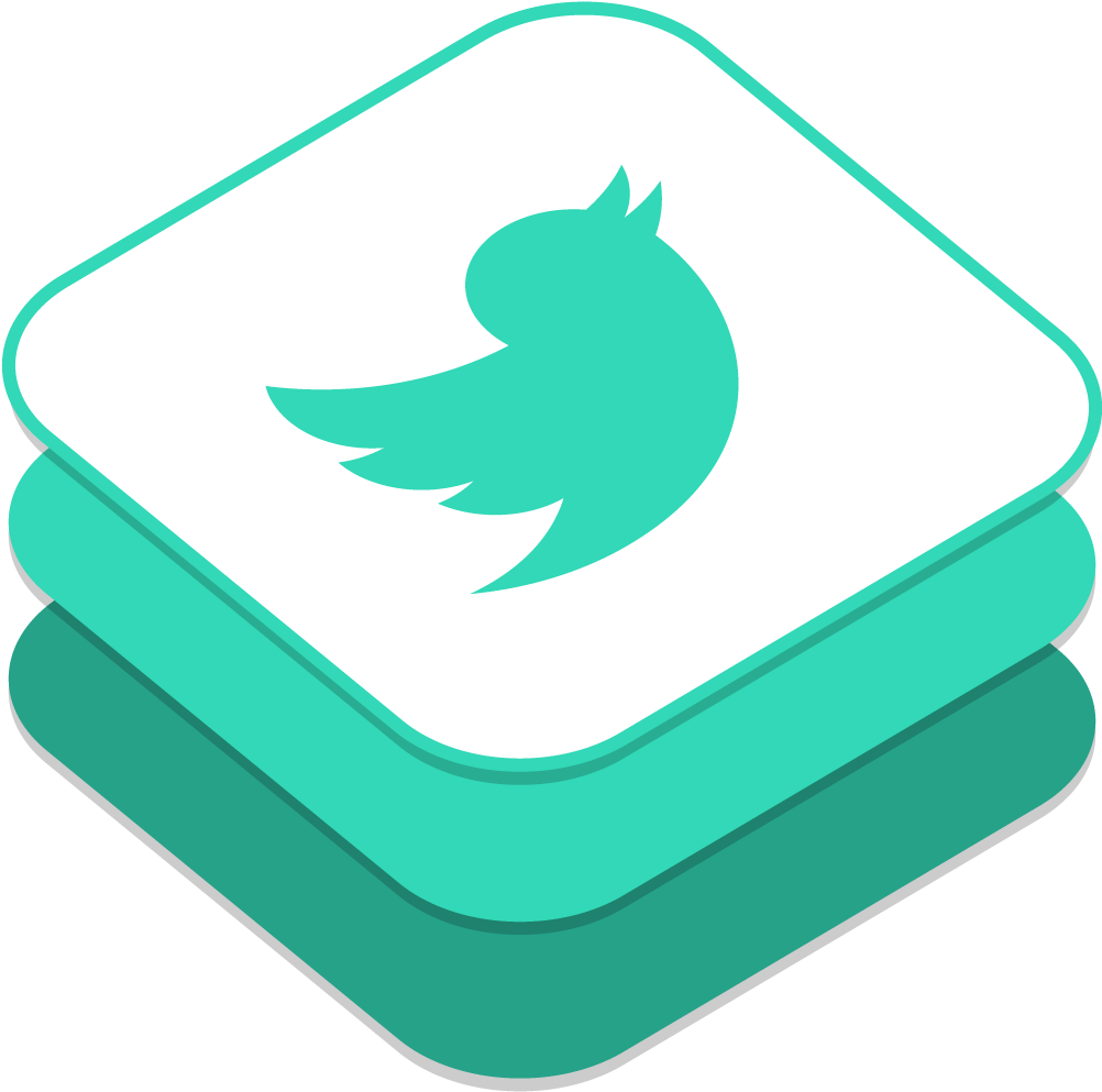 Twitter Icon - Icons Style Ios 8 (1024x1024), Png Download