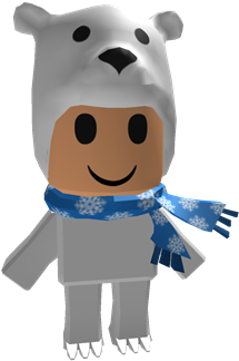 Bloxikin -34 Polar Bear - Bear (420x420), Png Download