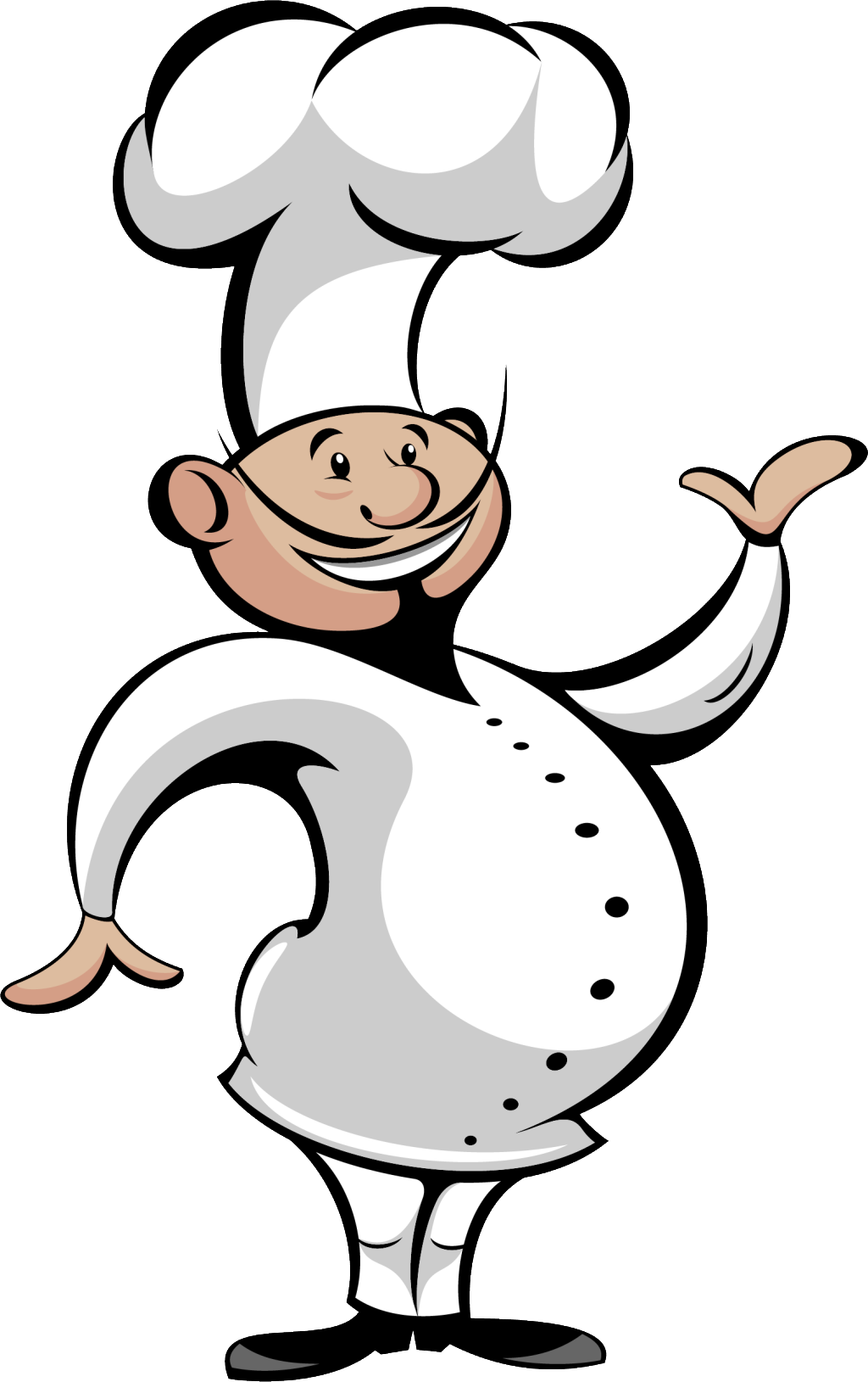 Chef Juggling (1024x1629), Png Download