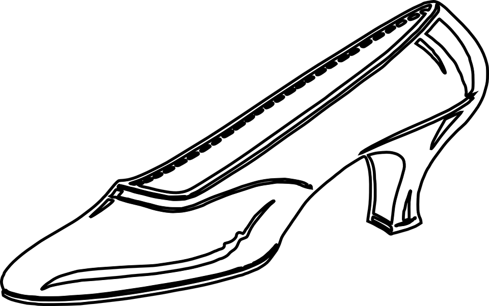 Clipart Shoes Women's Shoe - Clip Art (960x601), Png Download