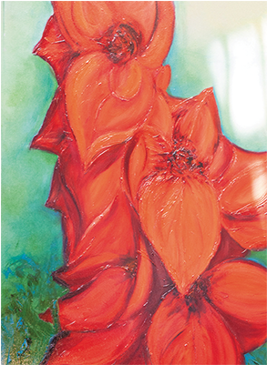 Flower Ladder (600x400), Png Download