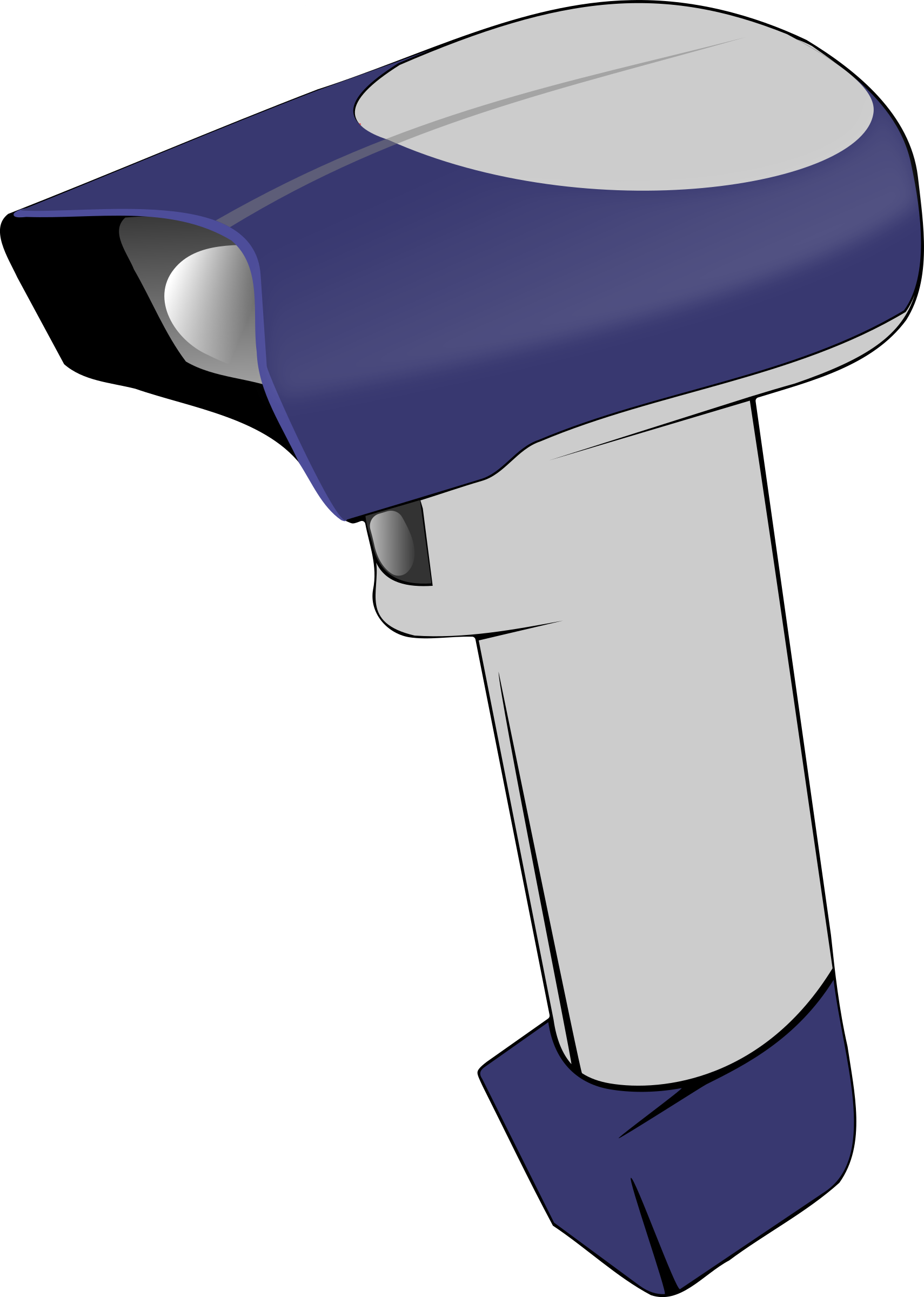 Barcode Scanner Clipart (571x800), Png Download