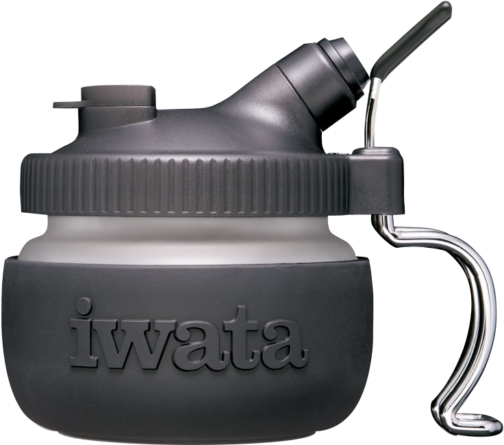 Iwata Universal Spray Out Airbrush Pot - Iwata Universal Spray Out Pot (900x752), Png Download