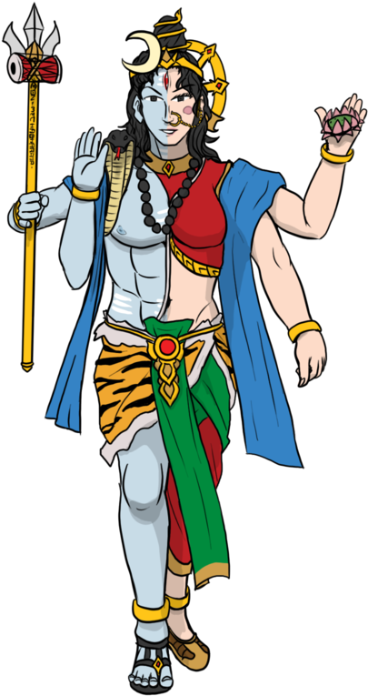 The Fuzion By Vachalenxeon - Mahadev Png (600x800), Png Download