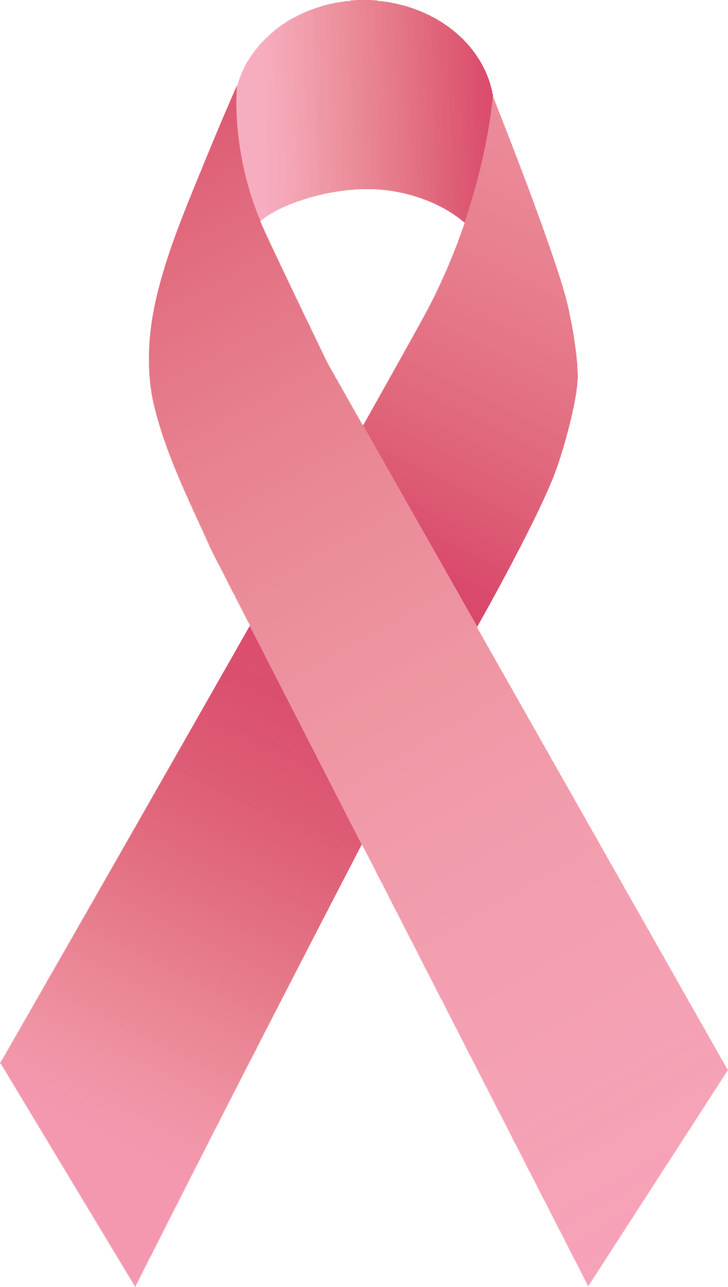 Breast Cancer Ribbon Png File - American Cancer Society Pink Ribbon (1062x1878), Png Download