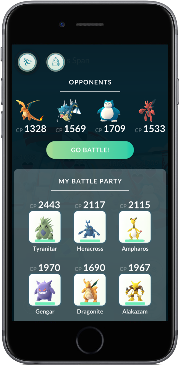 Battle Parties Allow Pokémon Go Players To Choose Up - Pokémon Go (857x1500), Png Download
