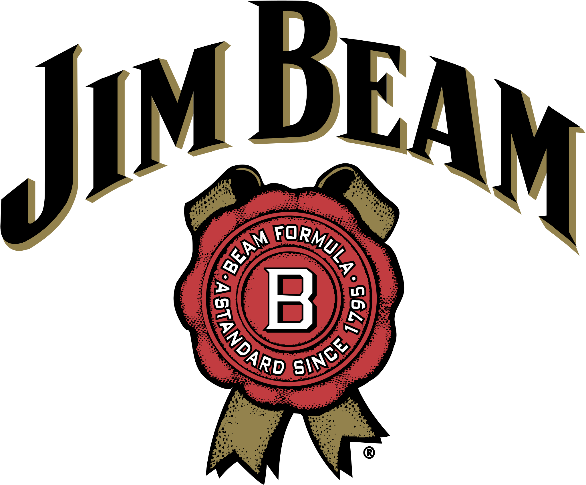 Jim Beam Logo Png Transparent - Jim Beam Whiskey Logo (2400x2400), Png Download