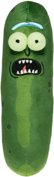 Pickle Rick Funko Plush (600x600), Png Download